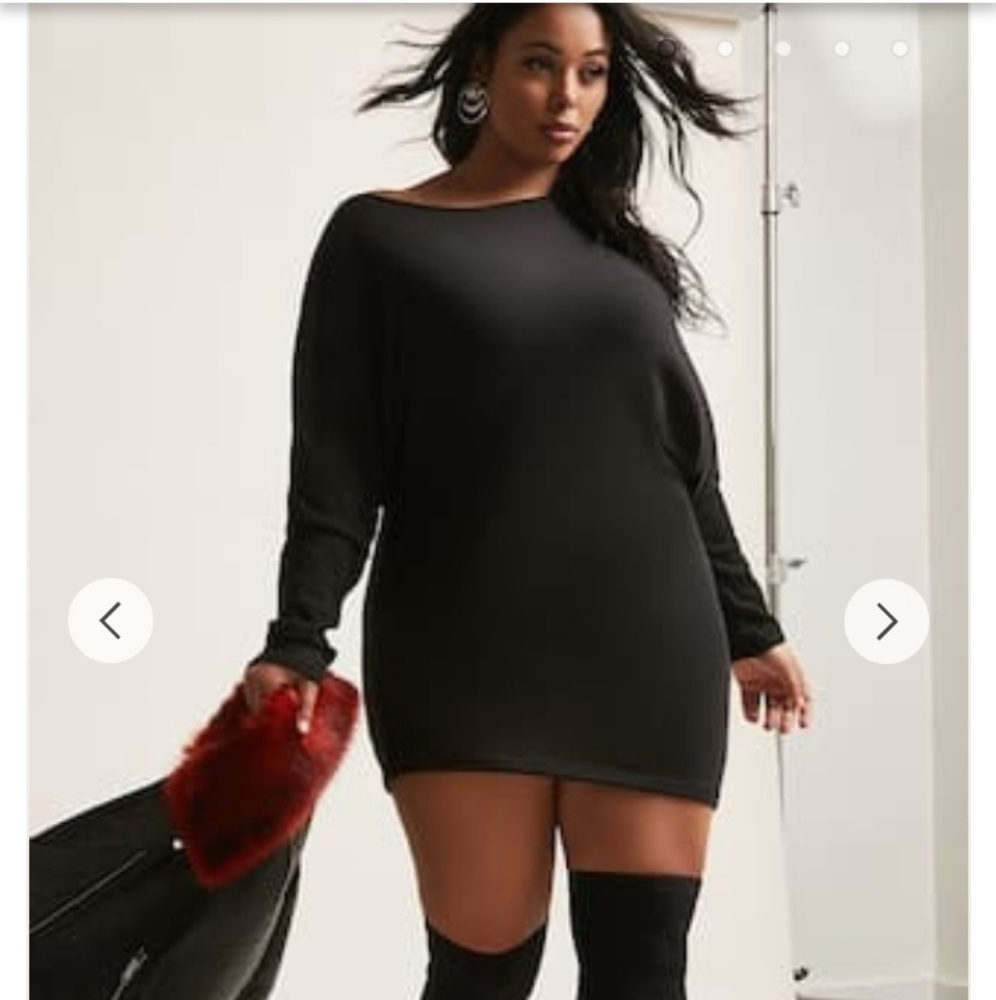 Off the shoulder t-shirt dress